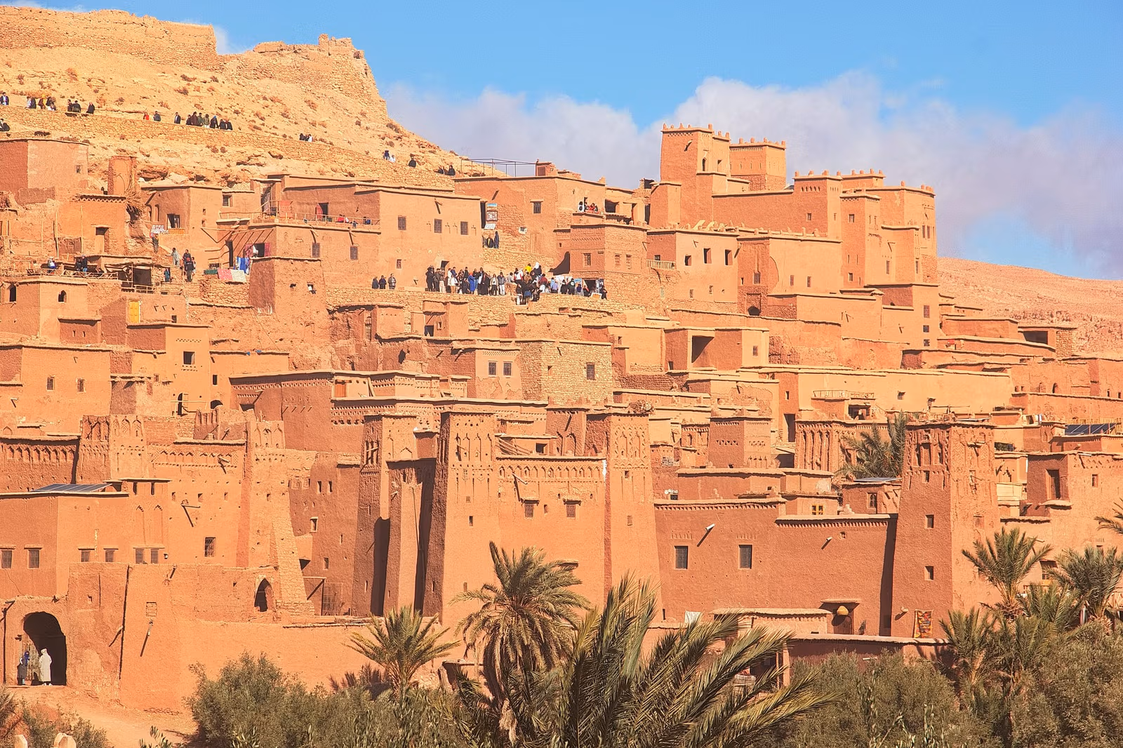 The earthen ksar of Aït Benhaddou